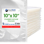10 x 10 Chamber Vacuum Pouches (3 Mil)