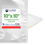 10 x 10 Chamber Vacuum Pouches (3 Mil)