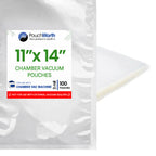 11 x 14 Chamber Vacuum Bags (3 Mil)