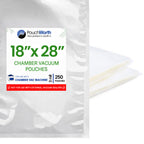 18 x 28 Chamber Vacuum Pouches (3 Mil)
