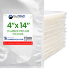 4 x 14 Chamber Vacuum Pouches (3 Mil)