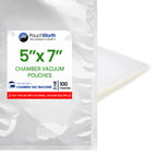 5 x 7 Chamber Vacuum Bags (3 Mil)
