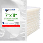 7 x 11 Chamber Vacuum Pouches (3 Mil)