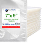 7 x 9 Chamber Vacuum Pouches (3 Mil)