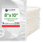 8 x 10 Chamber Vacuum Pouches (3 Mil)