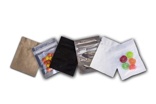 Selection of Lay flat Pouches