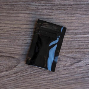 SuperBlack Lay Flat Custom Stand Up Pouches Ziplock Mylar Bags