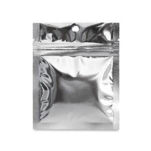 SilverDollar 3.5×4.5 – 100 Pack Flat Pouch Mylar Bags