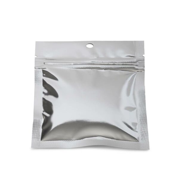 SilverDollar 3.5×4.5 – 100 Pack Flat Pouch Mylar Bags