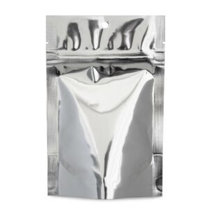 SilverDollar 4×6×2.5 – 100 Pack Stand Up Food Pouch Mylar Bags