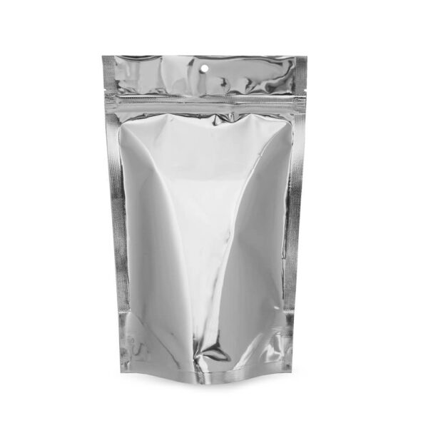 SilverDollar 6×9.5×3.5 – 100 Pack Stand Up Food Pouch Mylar Bags