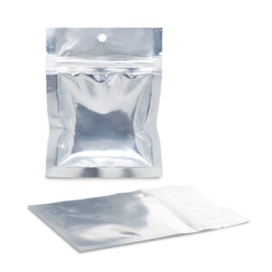 NYSM Clear/Silver 3.5×4.5 – 100 Pack 3 Seal Pouch Food Bags