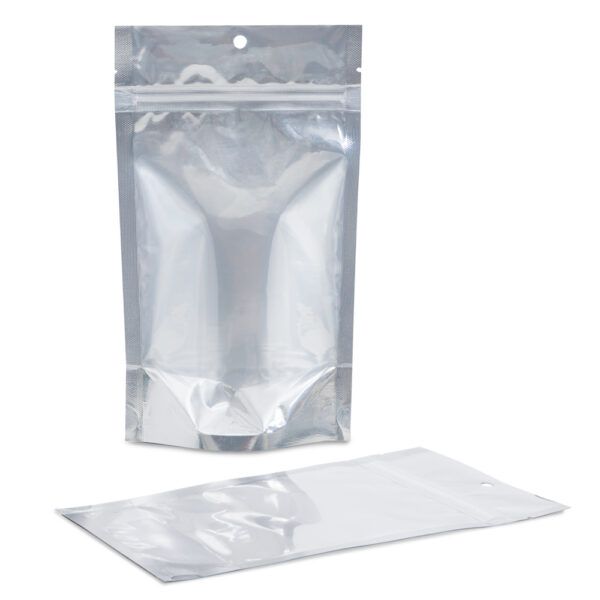 NYSM Clear/Silver 5×8.5×3 – 100 Pack