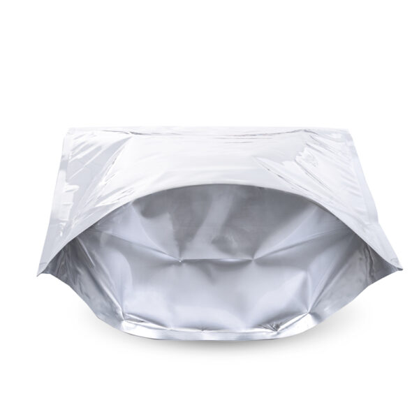 NYSM Clear/Silver 14×17×8 – 100 Pack Clear Silver Stand Up Pouch Food Bags